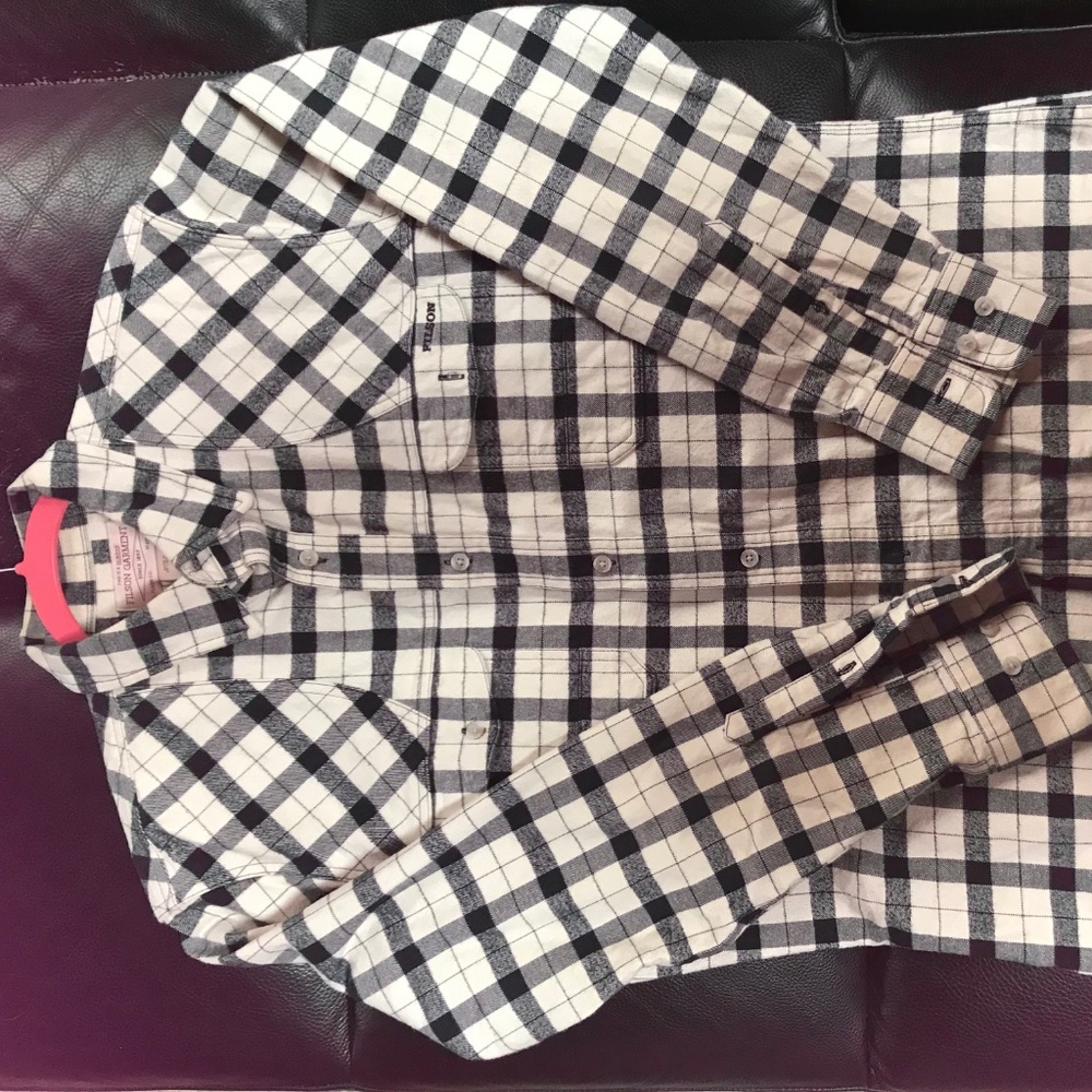CC Filson Men's M Medium Shirt Alaskan Guide Plaid